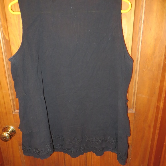 Coldwater Creek Crepey Tank/Tunic - Picture 6 of 6
